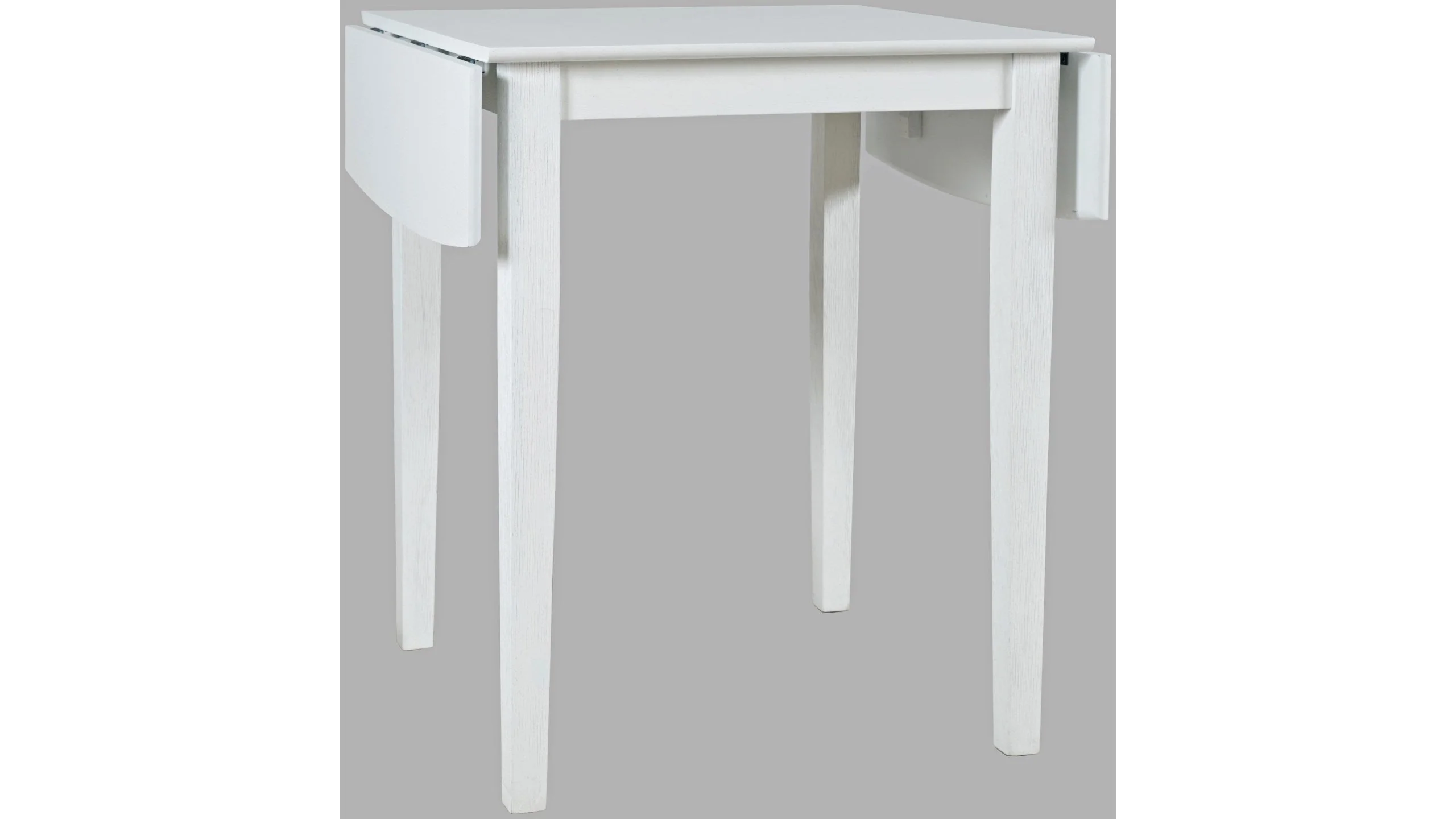 Jofran Eastern Tides Drop Leaf Counter Table in Blanc - Image 4