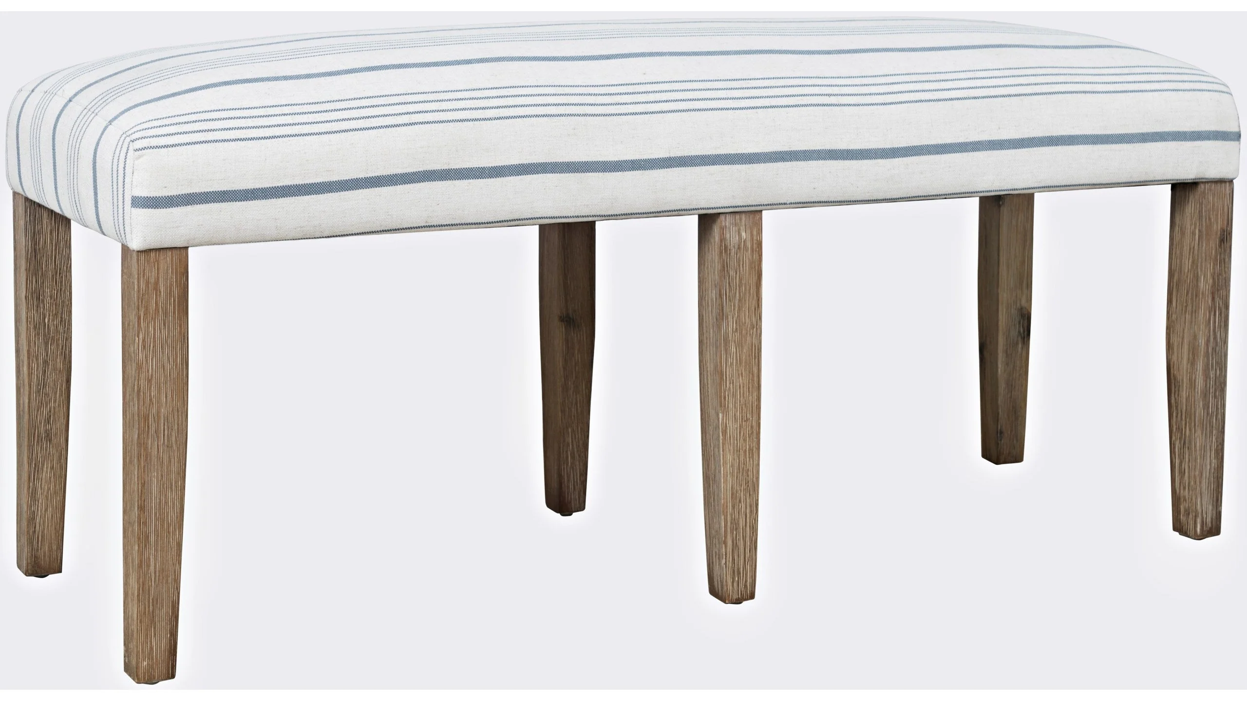 Jofran Eastern Tides Upholstered Bench in Bisque - Image 2
