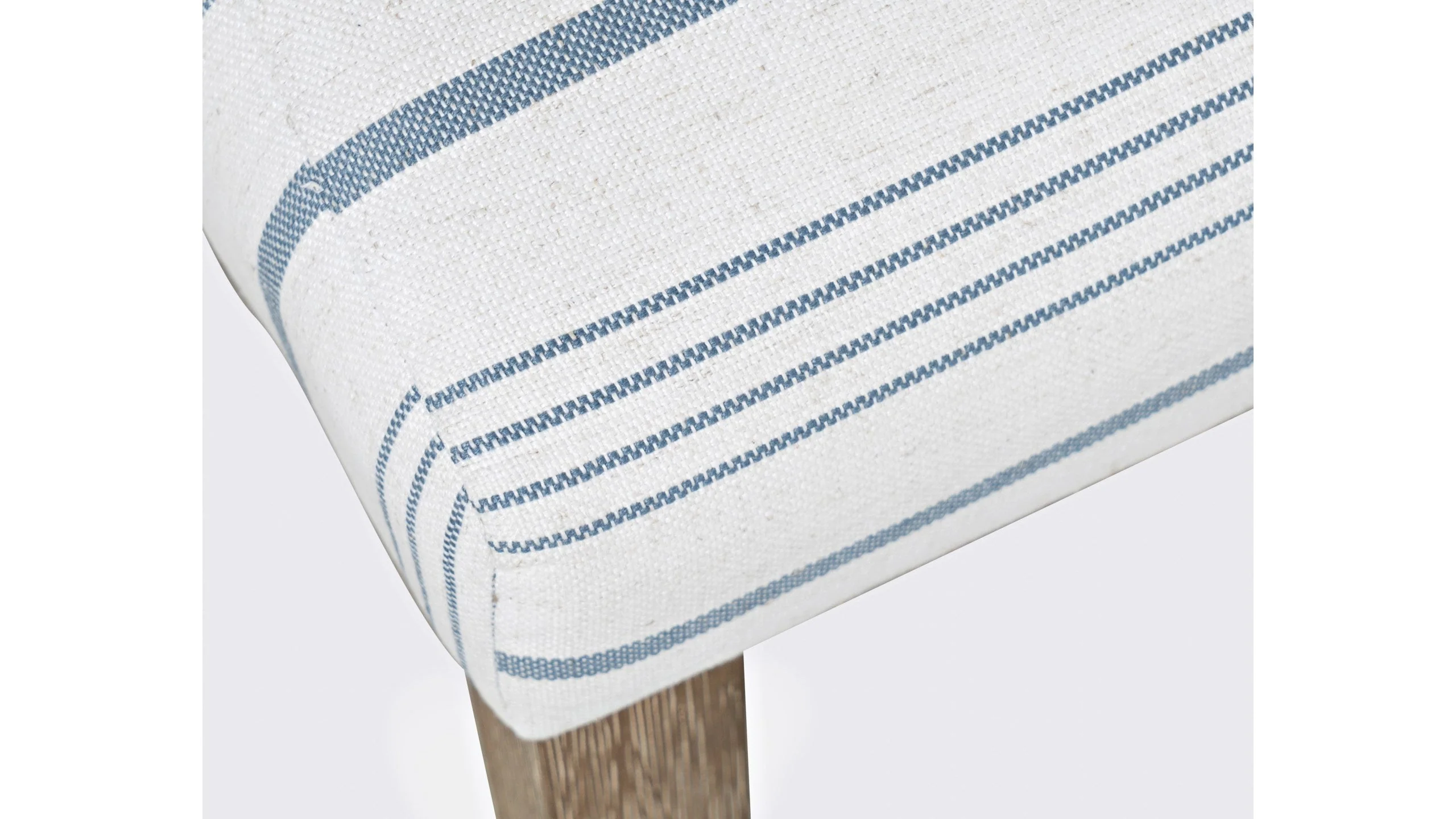 Jofran Eastern Tides Upholstered Bench in Bisque - Image 3