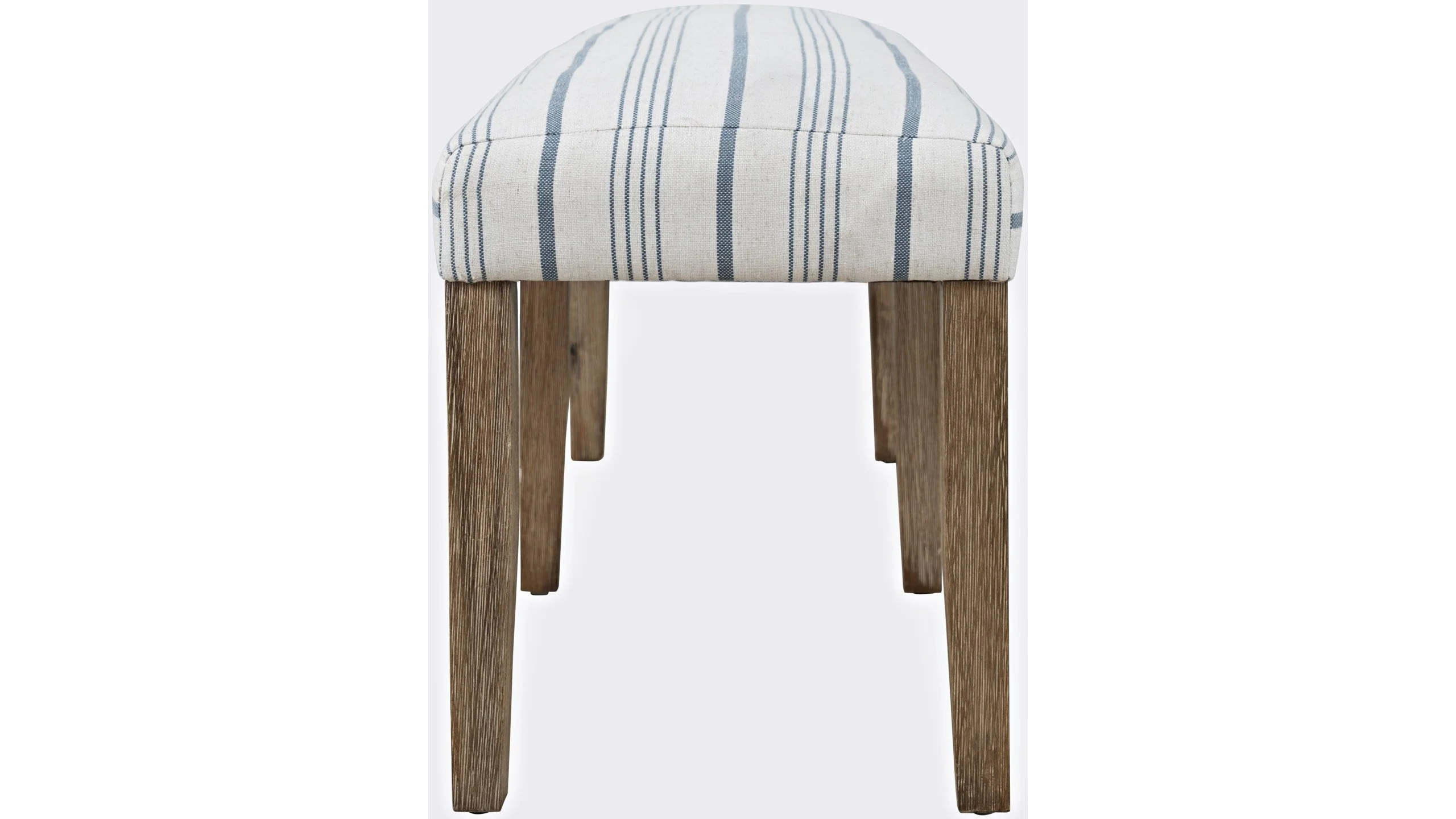 Jofran Eastern Tides Upholstered Bench in Bisque - Image 4