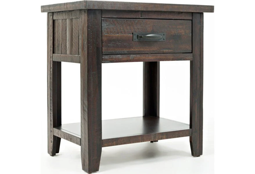 Jofran Jackson Lodge Studio Nightstand in Distressed - Image 2