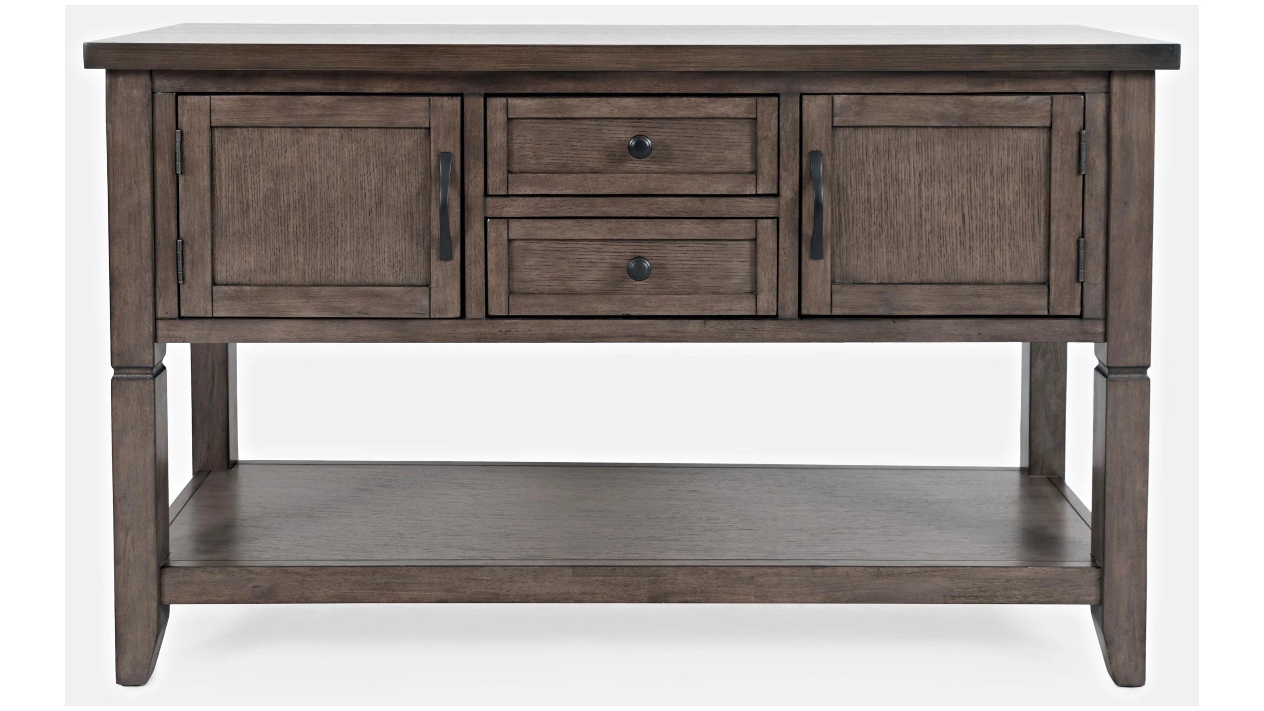 Jofran Lincoln Square 2-Drawer Server in Dark Espresso