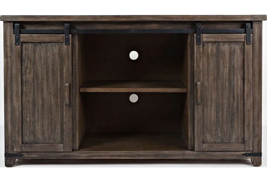 Jofran Madison County 60" Barn Door Server in Barnwood - Image 2