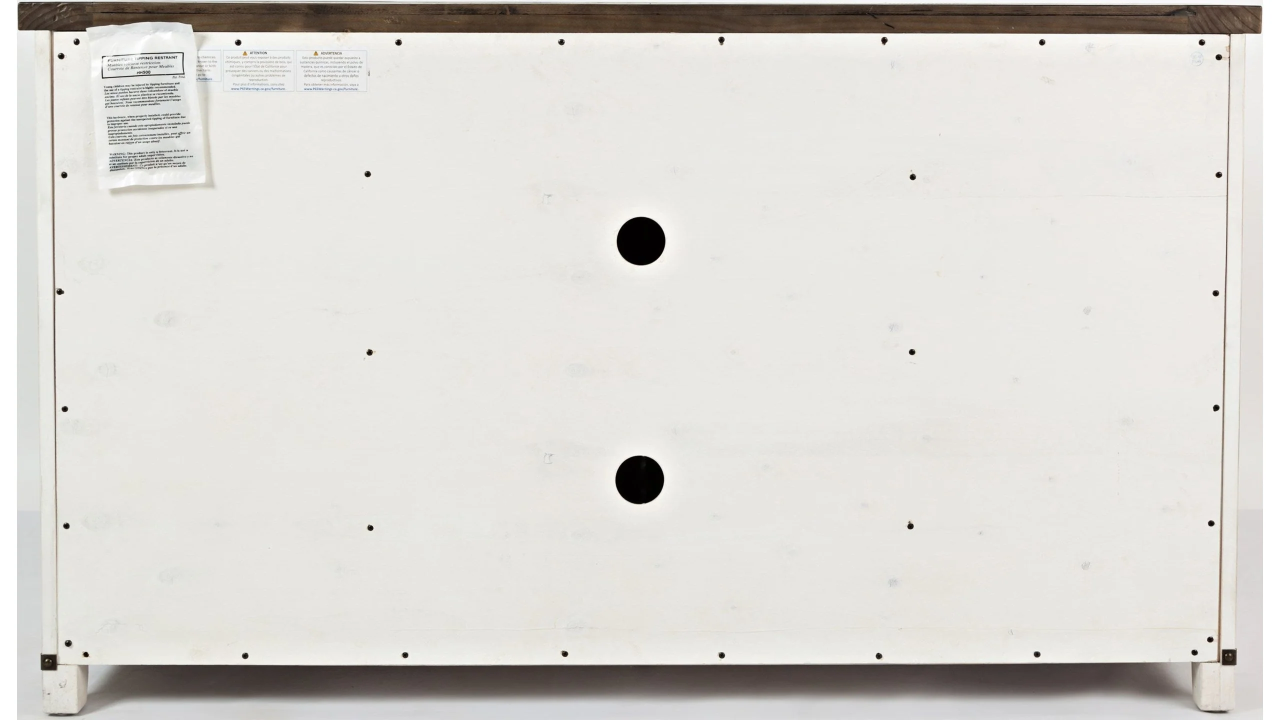 Jofran Madison County 60" Barn Door Server in Vintage White - Image 5
