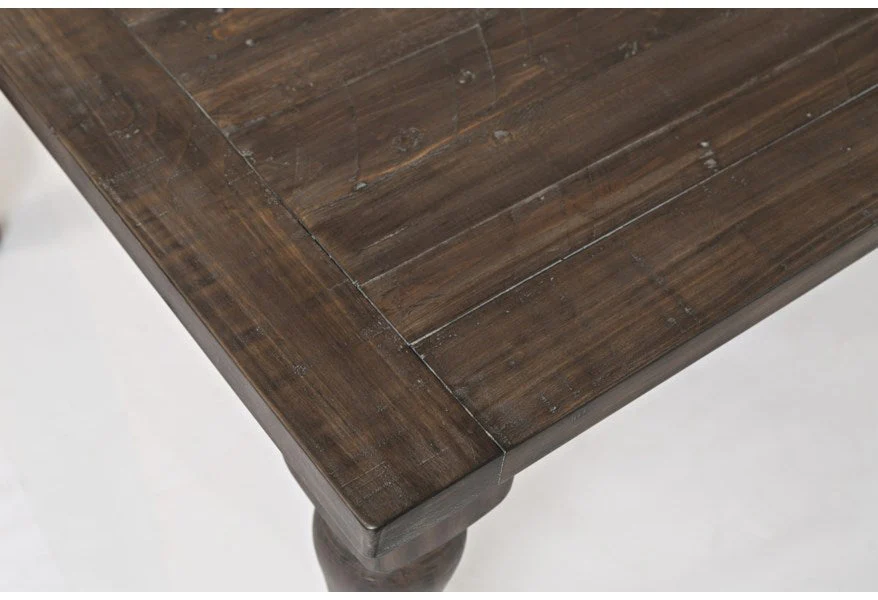 Jofran Madison County Rectangle Extension Dining Table in Barnwood - Image 3