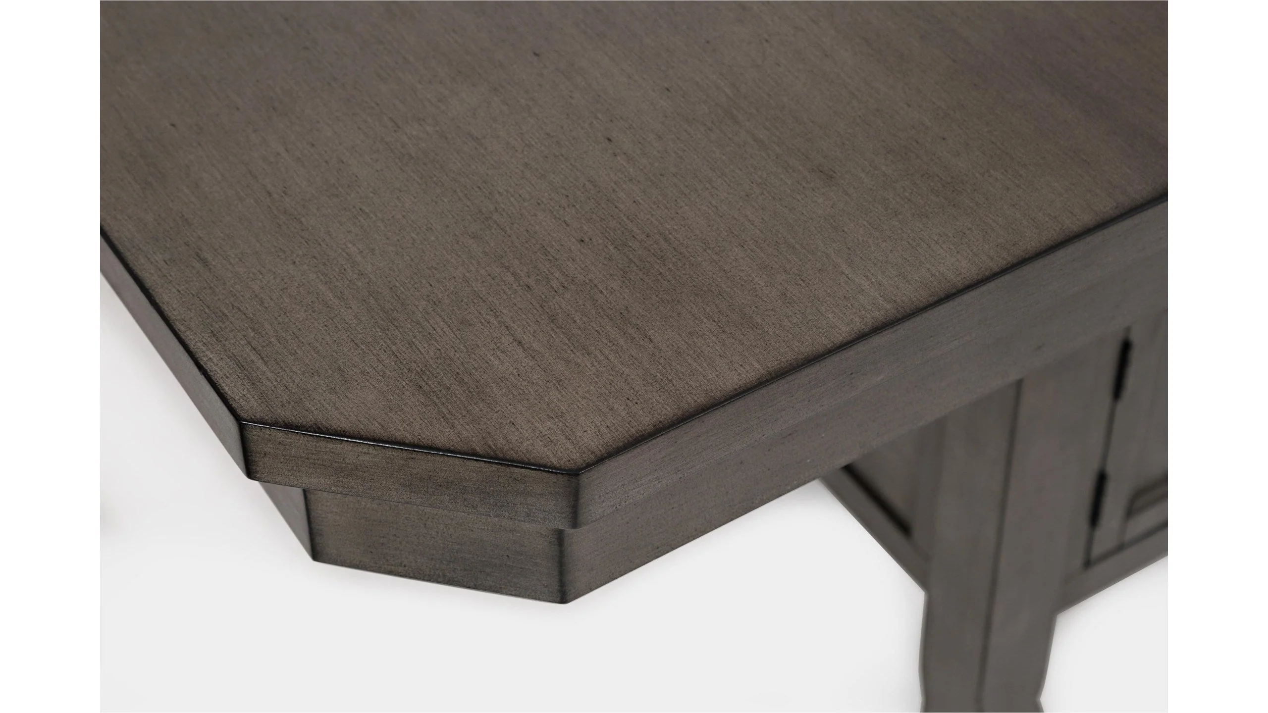 Jofran Manchester High/Low Rectangle Dining Table in Manchester GreyBKT - Image 4