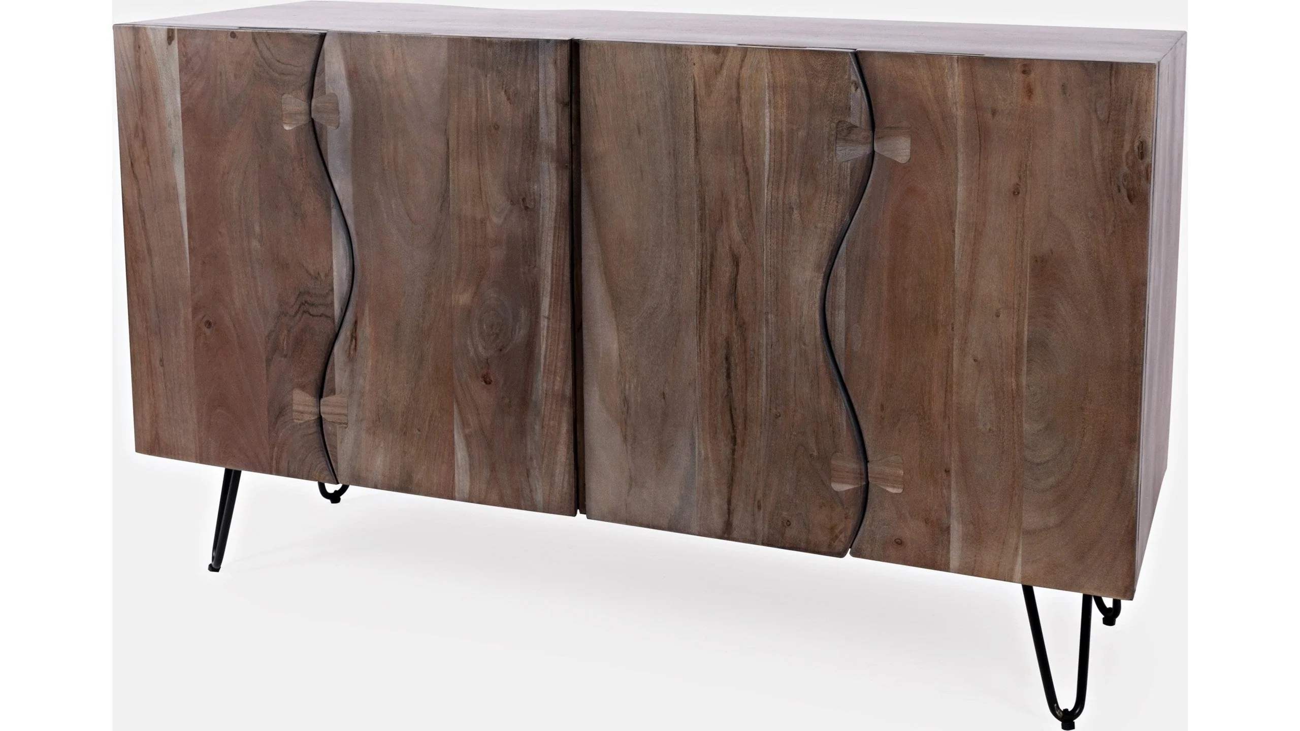 Jofran Nature's Edge 4-Door Sideboard in Slate - Image 3
