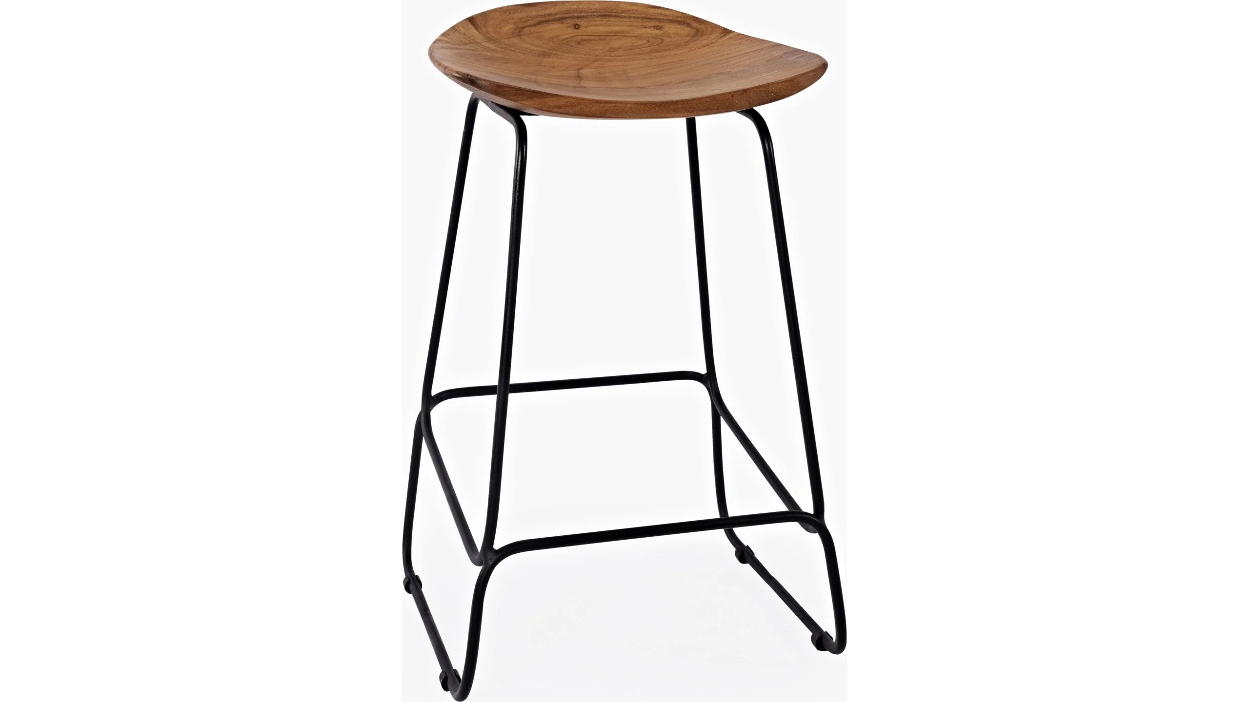 Jofran Nature's Edge Backless Stool in Natural (Set of 2) - Image 2