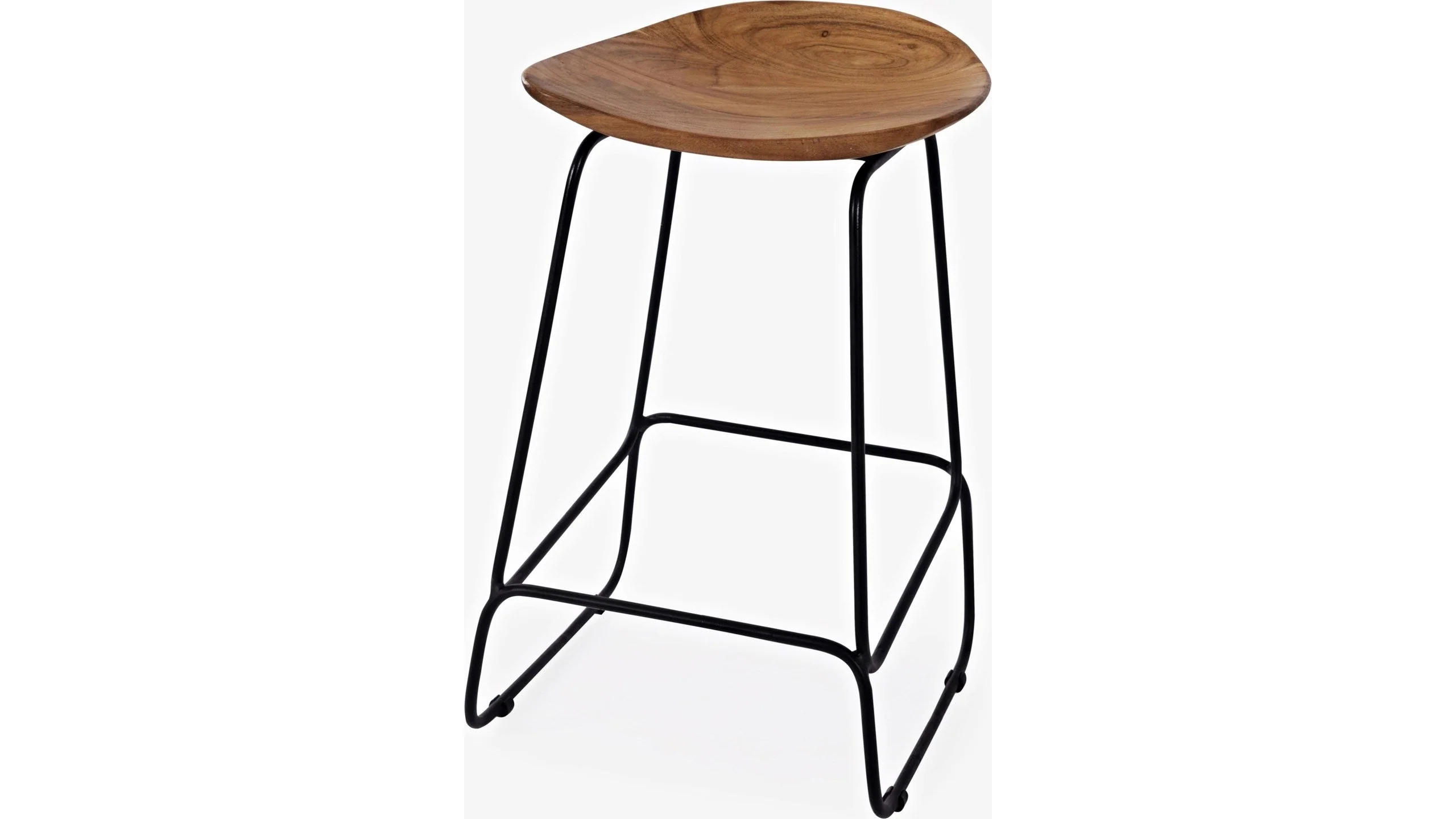 Jofran Nature's Edge Backless Stool in Natural (Set of 2) - Image 4