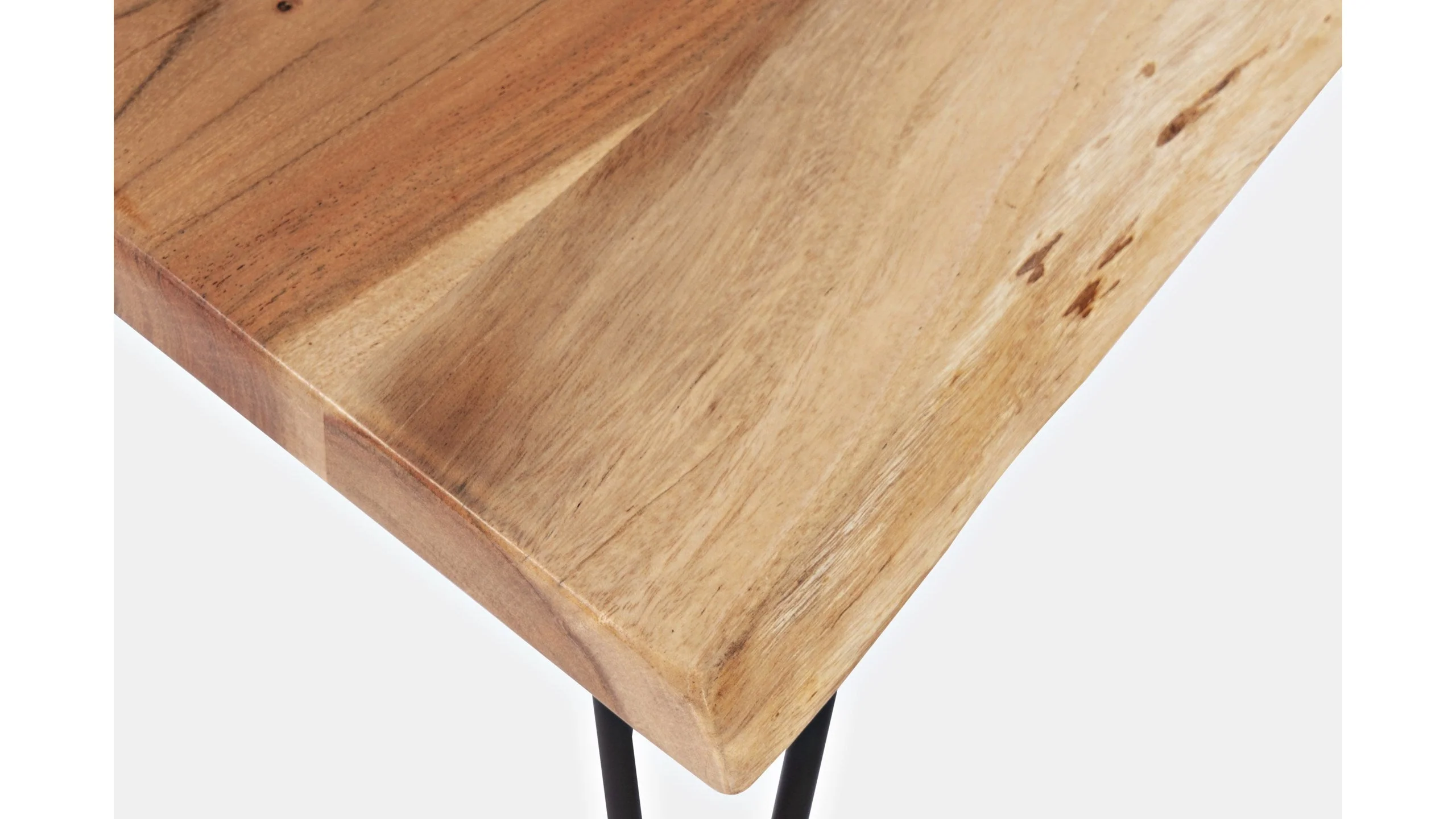 Jofran Nature's Edge Live Edge 48" Bench in Natural - Image 4