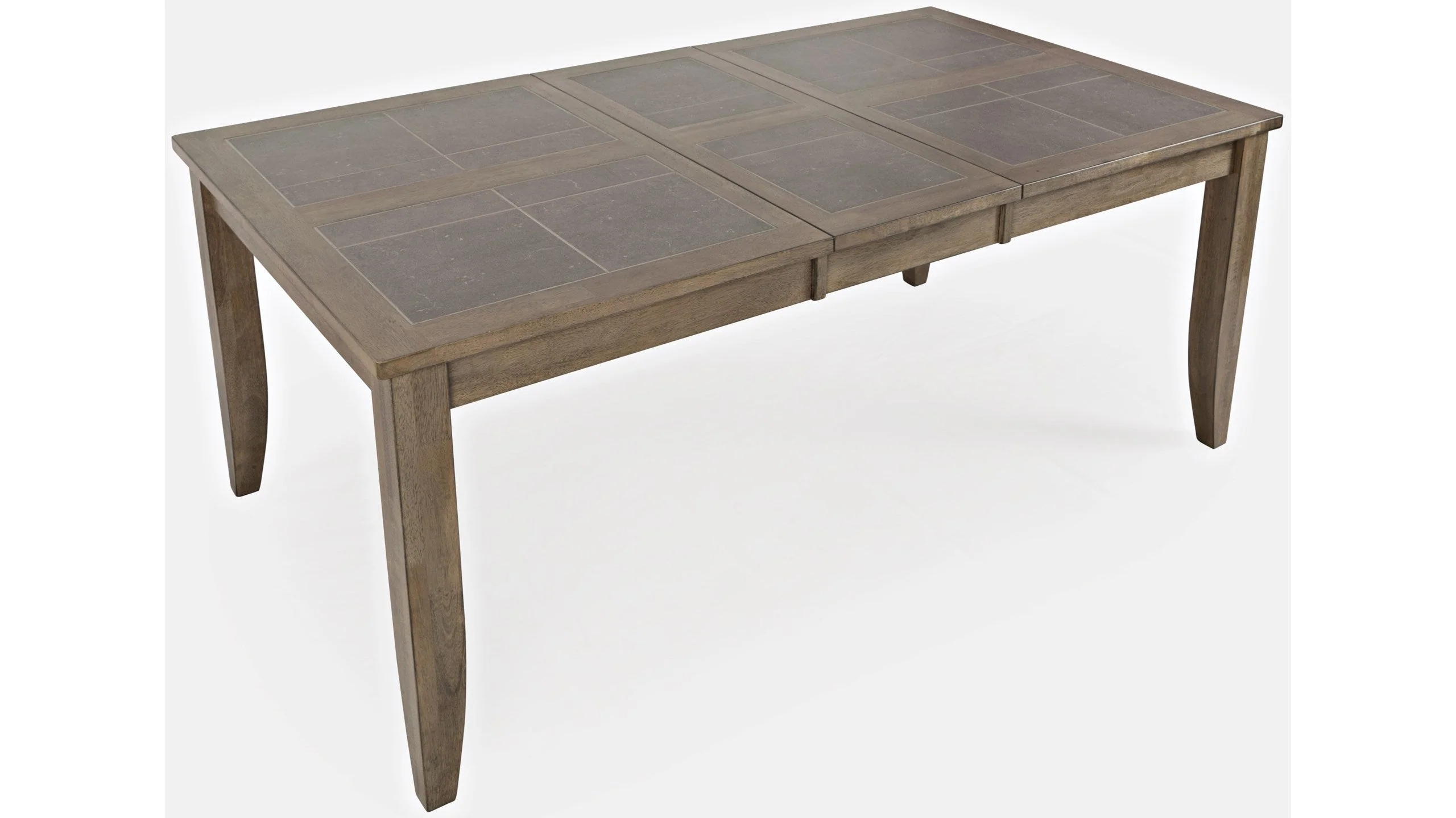 Jofran Prescott Park Extension Tile Top Dining Table in Weathered Oak 1936-32 - Image 3