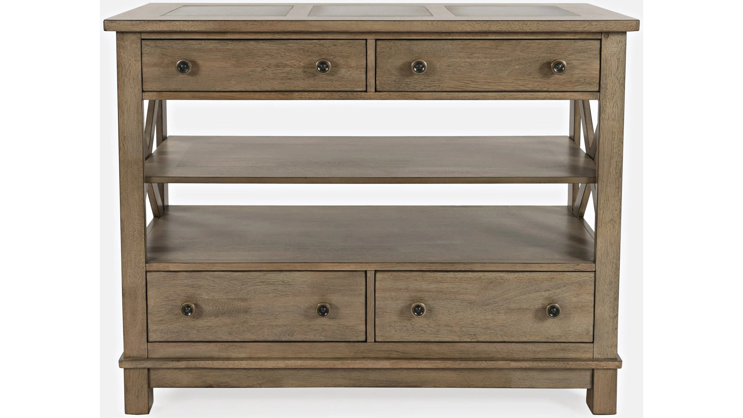 Jofran Prescott Park Server in Weathered Oak