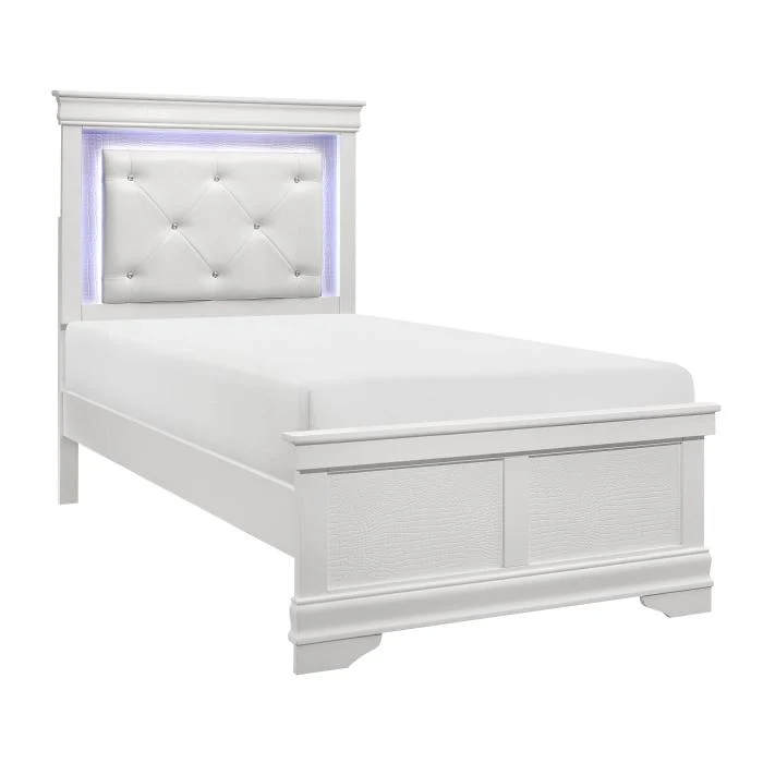 Lana (2) Twin Bed with LED Lighting - Image 4