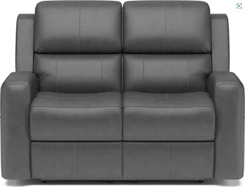 Flexsteel Linden Power Reclining Loveseat with Power Headrests and Lumbar - Image 3