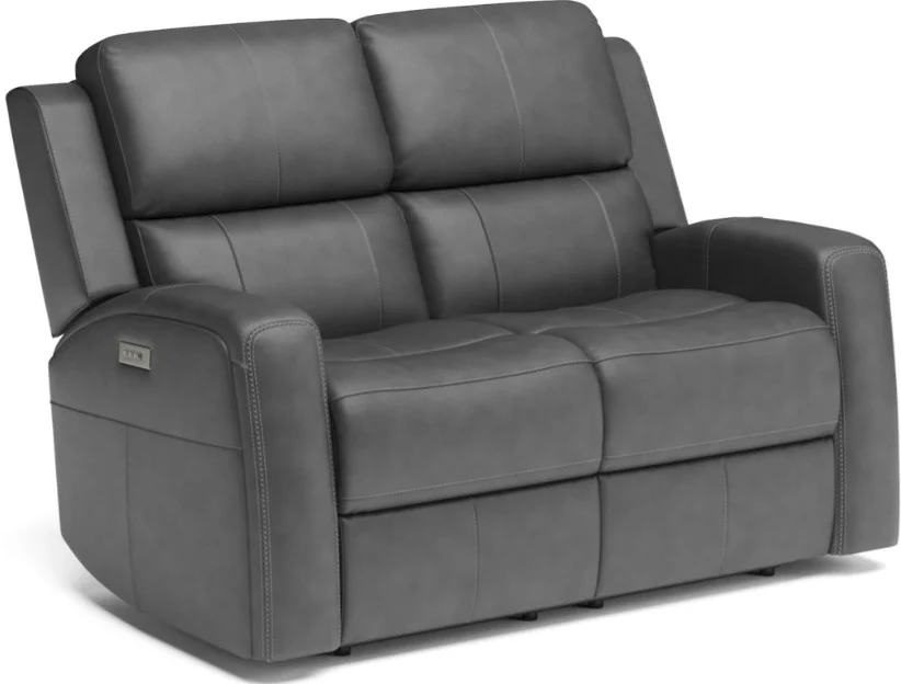 Flexsteel Linden Power Reclining Loveseat with Power Headrests and Lumbar - Image 4