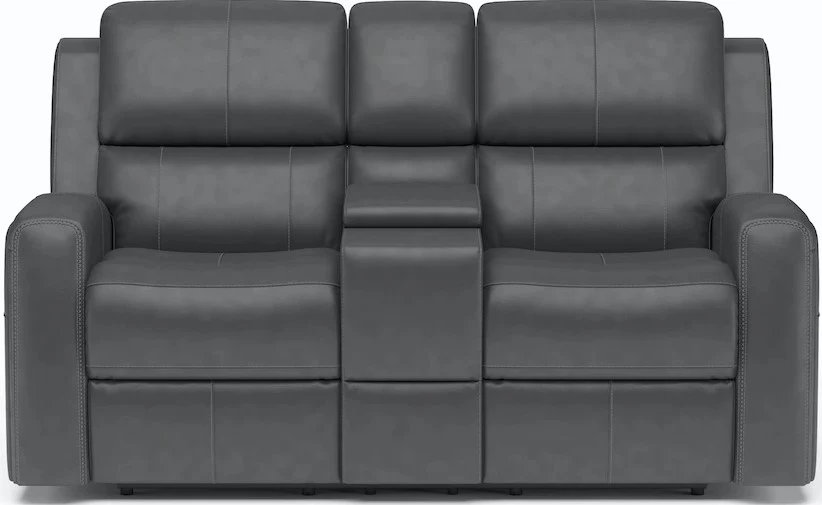 Flexsteel Linden Power Reclining Loveseat with Power Headrests and Lumbar - Image 7