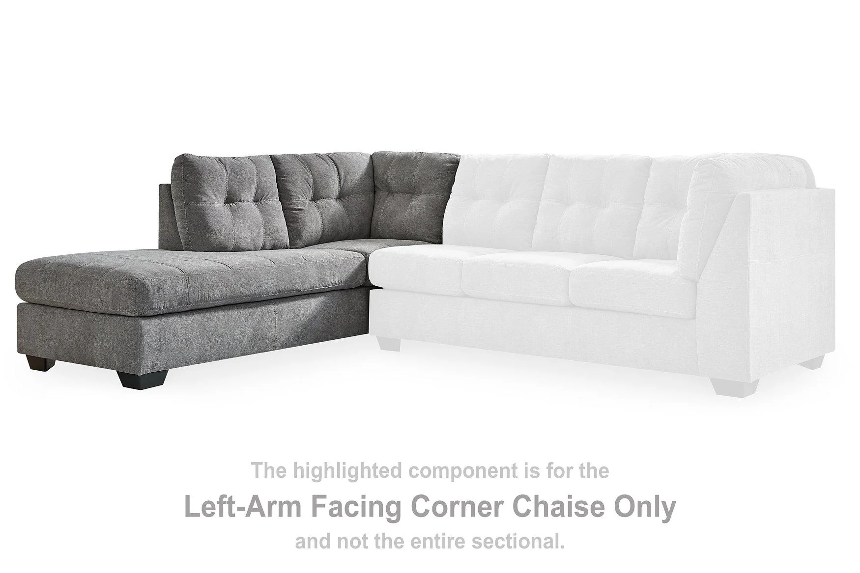 Marleton 2-Piece Sectional with Chaise - Image 5