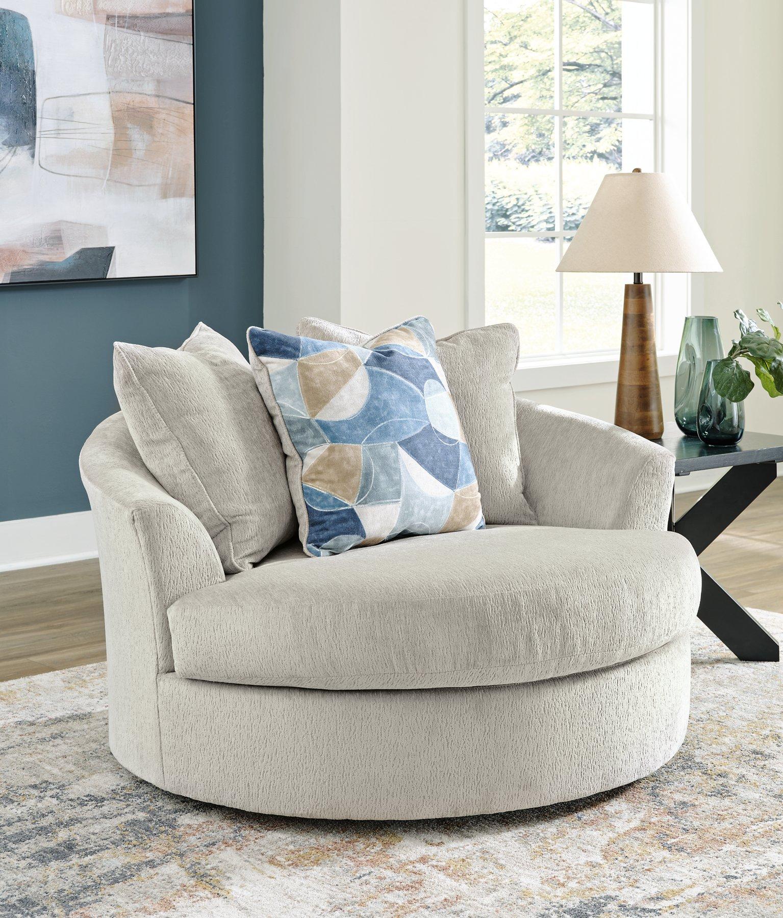 Maxon Place Oversized Swivel Accent Chair - Image 2
