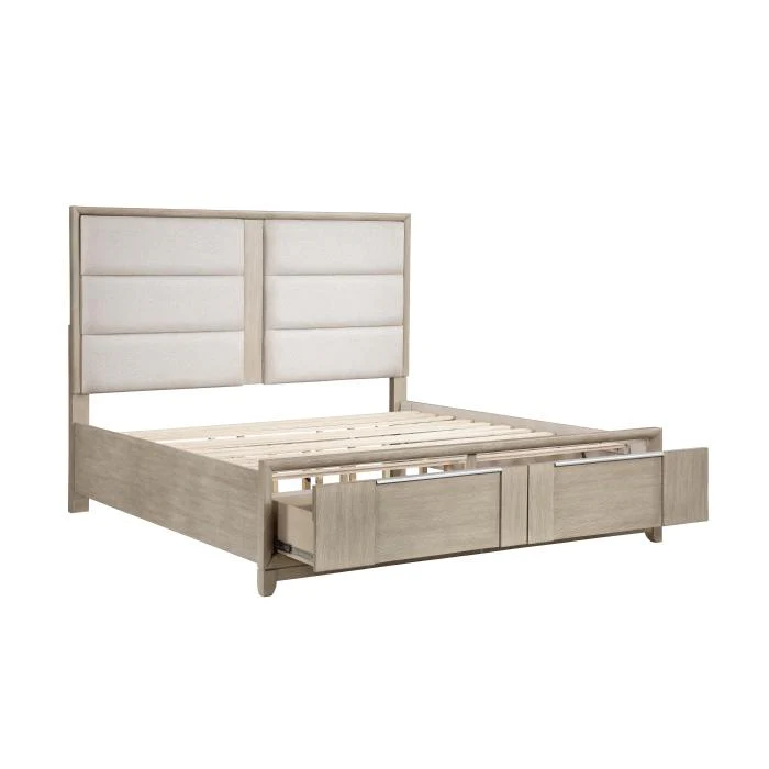 McKewen (3) California King Platform Bed with Footboard Storage - Image 6