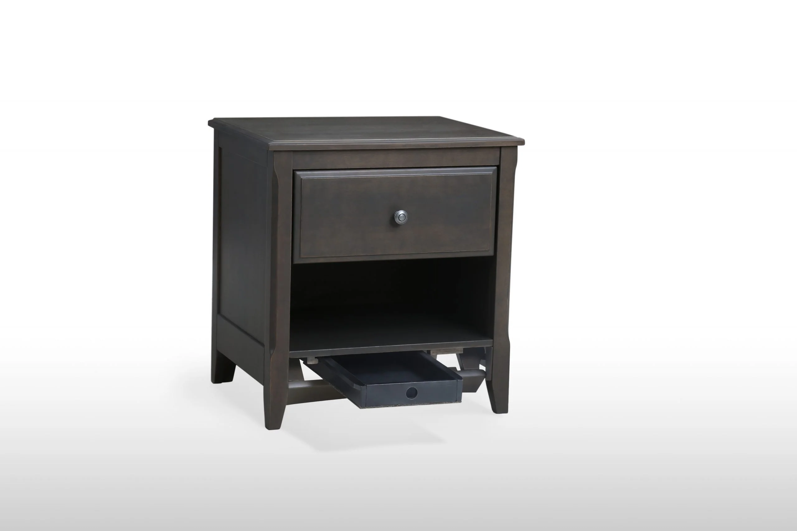 Night & Day Secrets 1 Drawer Nightstand (All Finishes) - Image 2