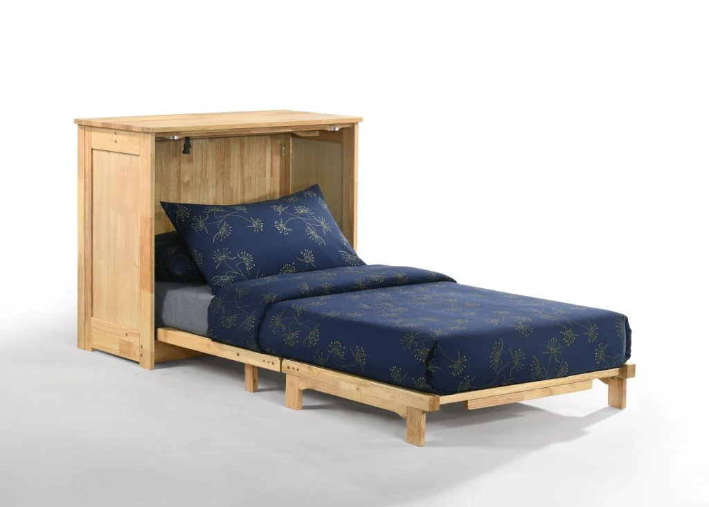 Orion Murphy Cabinet Bed Natural, Cherry, Stonewash, Dark Chocolate, and White. - Image 3