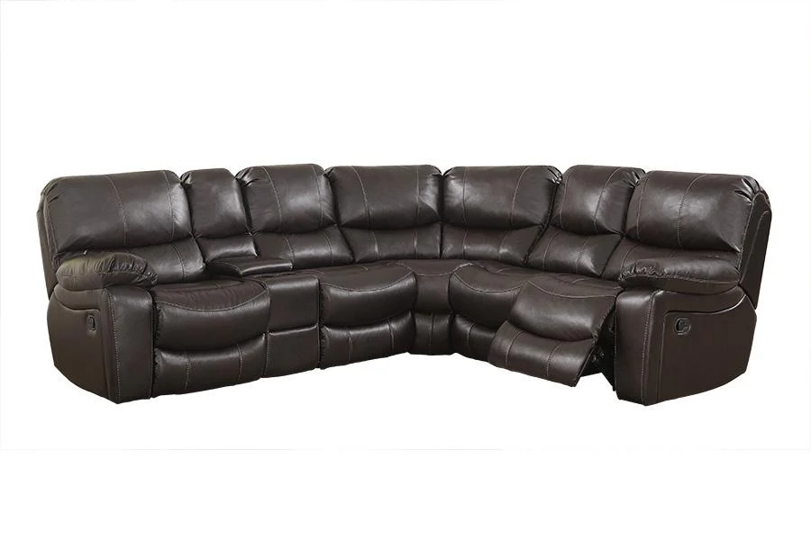 RAMSEY M6054 6 PC SECTIONAL W/ 2 ARMLESS CHAIRS