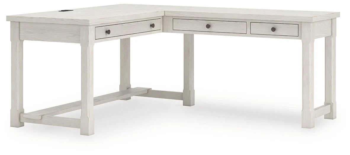 Robbinsdale L-Shaped Home Office Desk