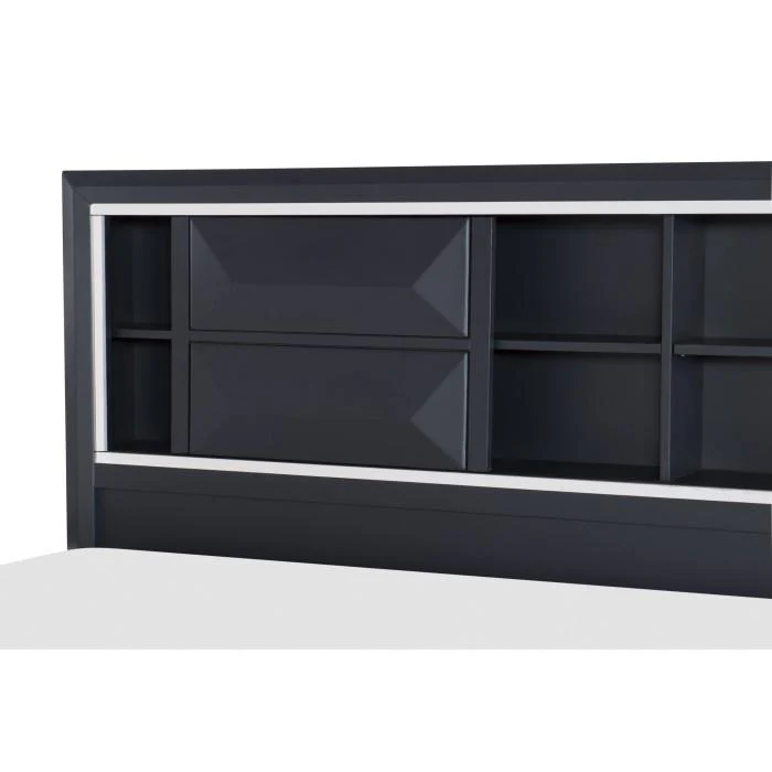 Rosemont (3) California King Platform Bed with Footboard Storage - Image 4