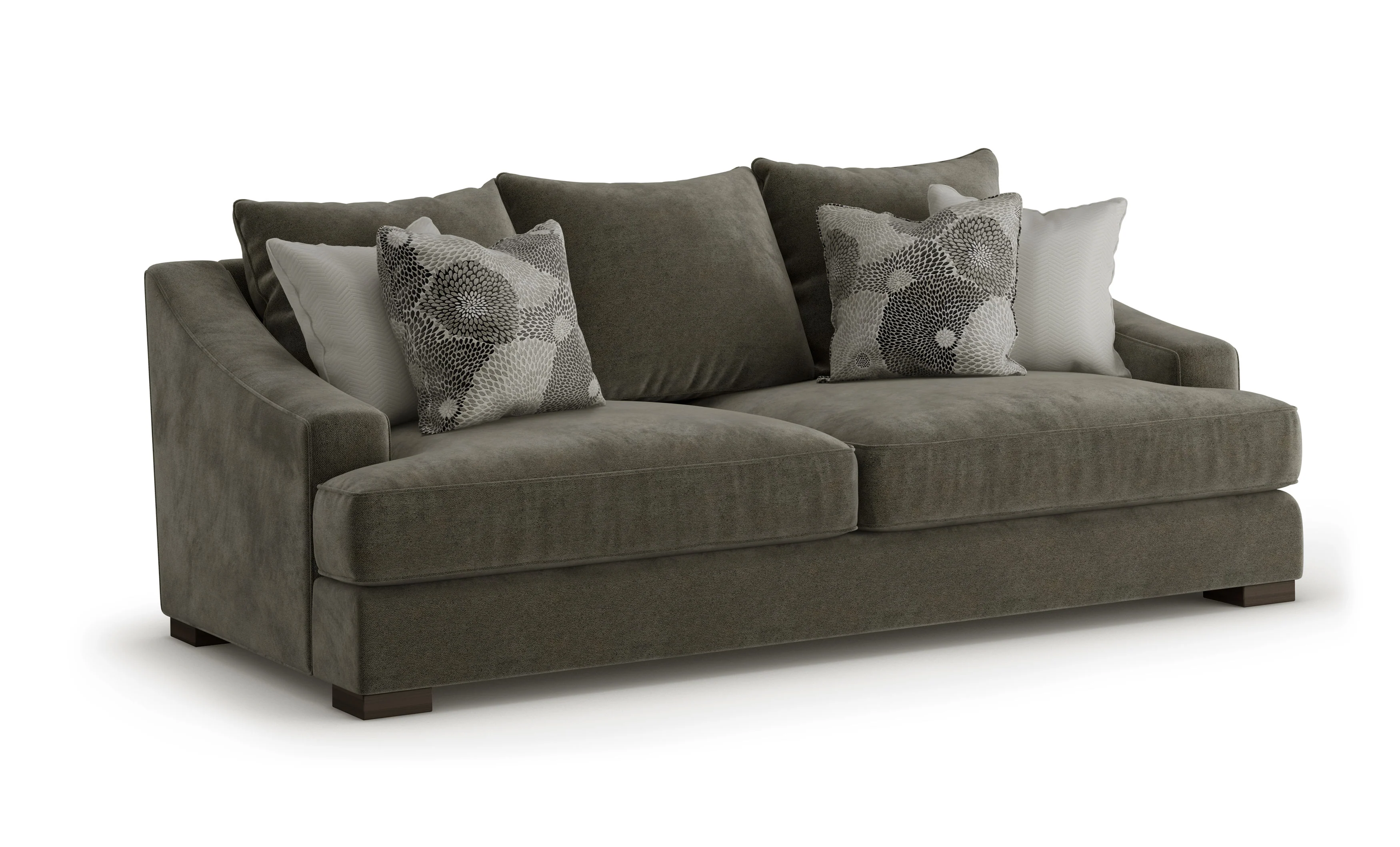 Stanton 338 Sofa - Shown in Domain Iron