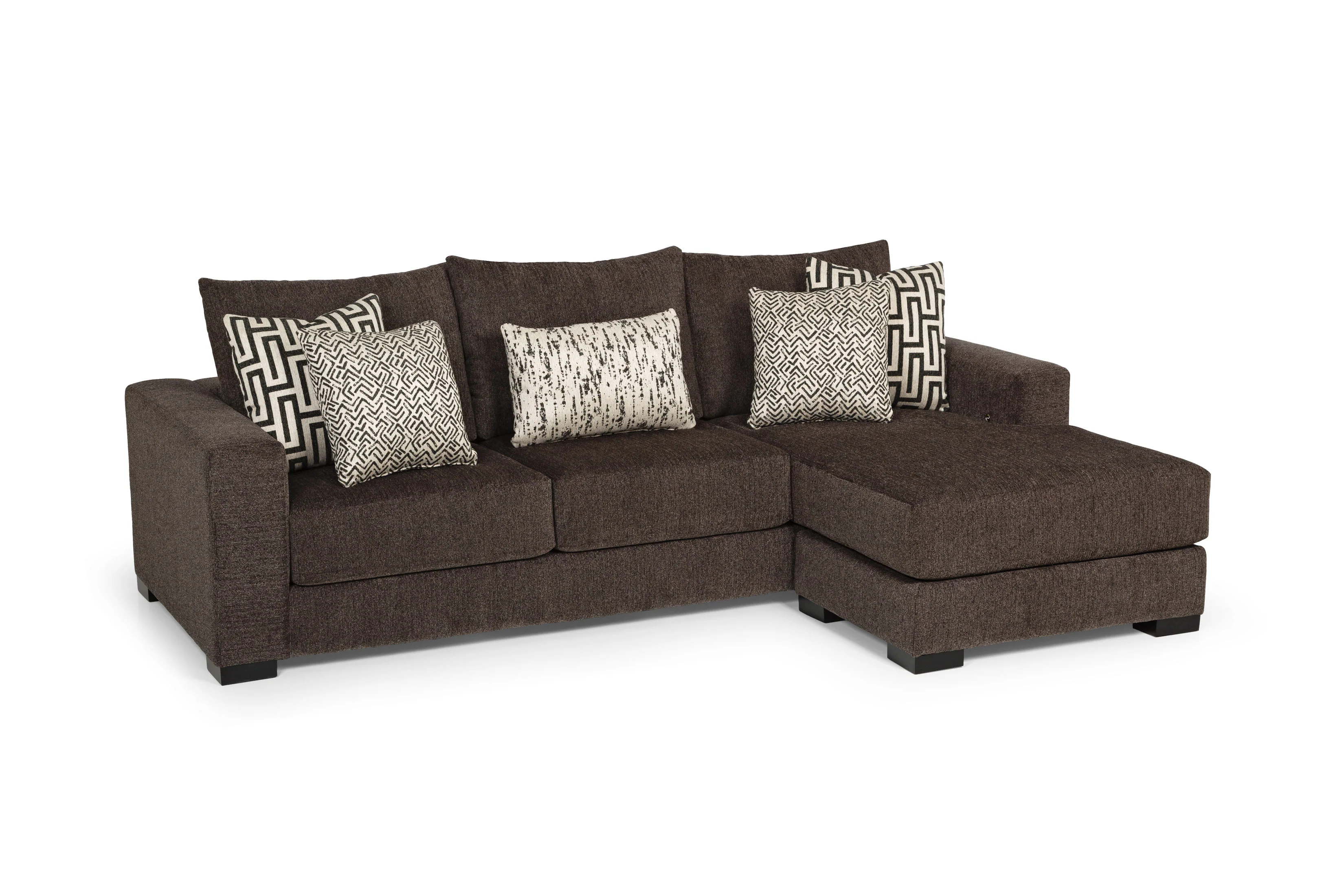 Stanton 540 Sofa Chaise - Shown in Champ Slate - Image 3