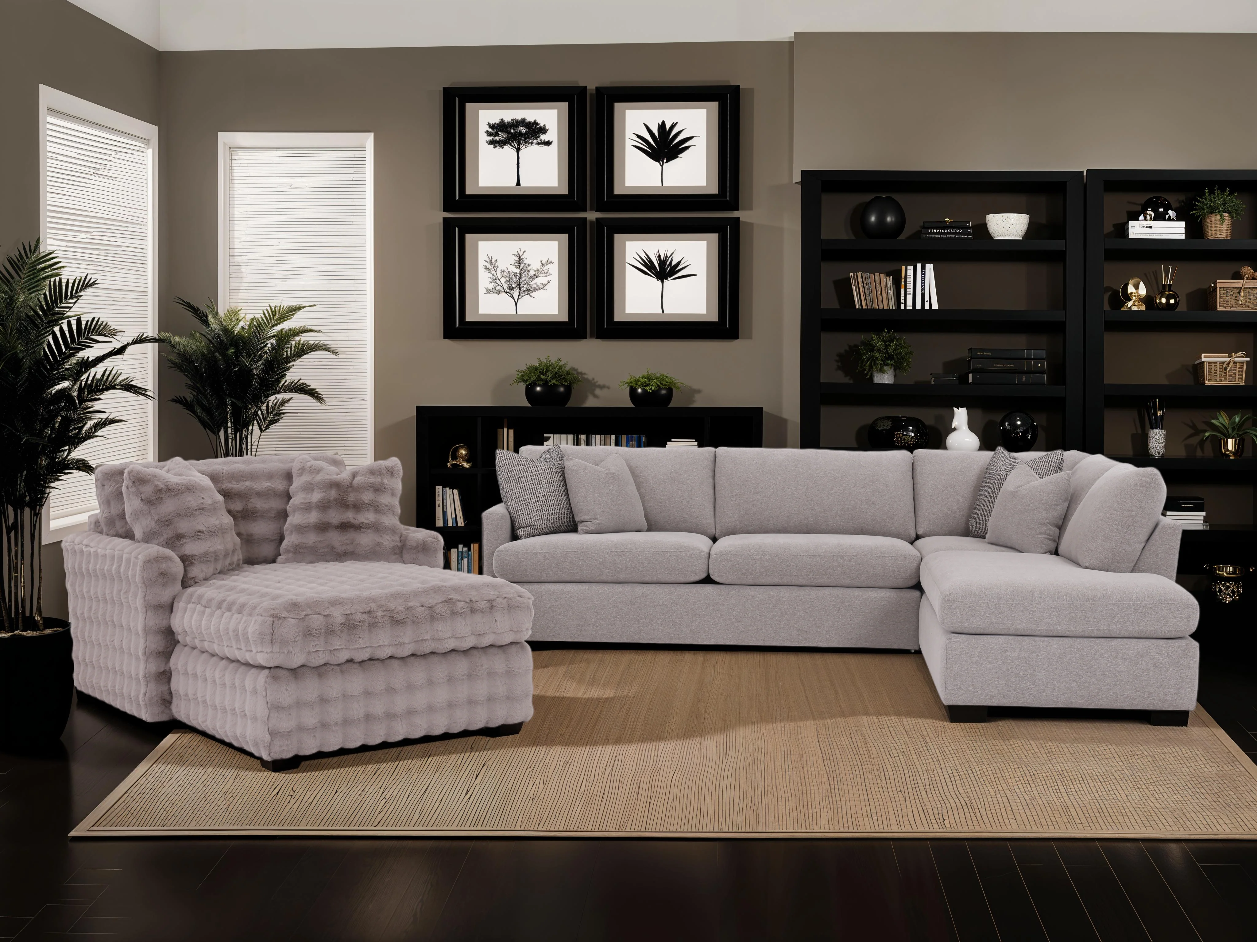 Stanton 578 Sofa - Shown in Reputation Linen Tristan - Image 4