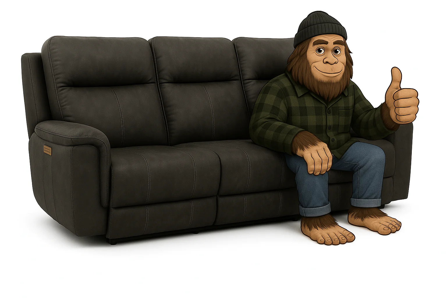 Stanton 728 Sofa – Shown in Grandview Stone - Image 3