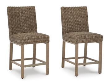Walton Bridge Outdoor Bar Stool (Set of 2) - Image 3