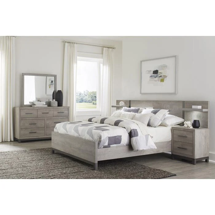 Zephyr 5pc Set Queen Wall Bed (QB+2NS+2NS-P) - Image 4