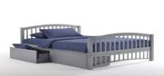 Zest Collection Molasses Full Bed